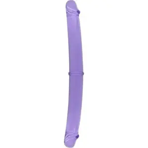 SEVEN CREATIONS - Doble Pene Morado Profesional 30 cm
