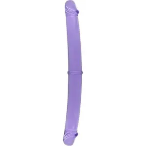 SEVEN CREATIONS - Doble pene de 30 cm morado para experiencias inolvidables