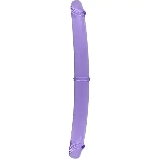 SEVEN CREATIONS - Doble pene de 30 cm morado para experiencias inolvidables