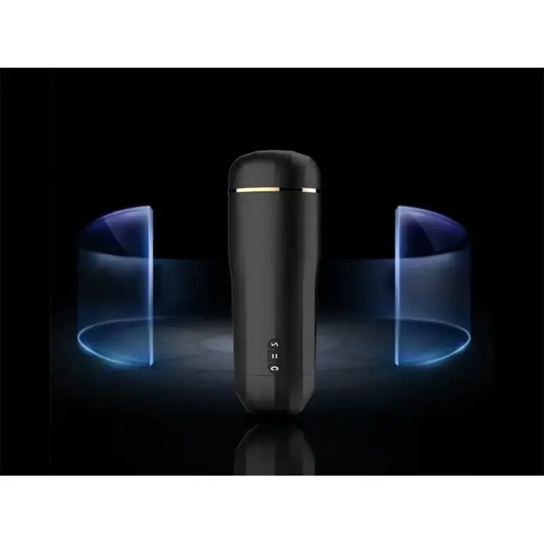 SHEQU - Masturbador vagina con vibración y succionador