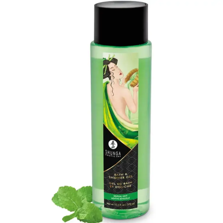SHUNGA - Gel de Baño & Ducha Menta Premium 370 ML