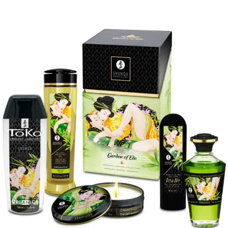 SHUNGA - Kit Jardín de Edo Colección Orgánica para Escapadas Románticas