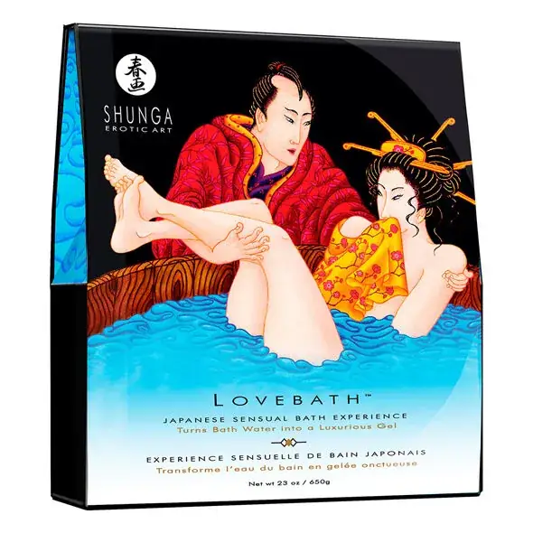 SHUNGA - LoveBath Tentaciones del Océano: Baño Erótico y Relajante