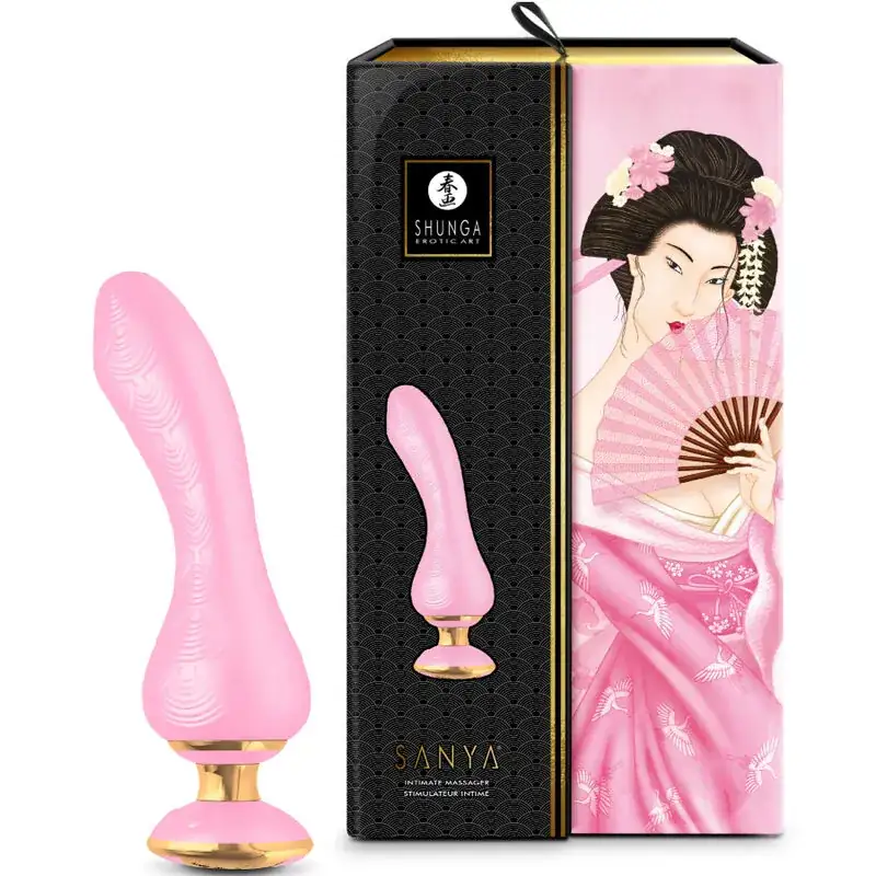 SHUNGA - Sanya Masajeador Íntimo Rosa para Placer Elegante - Imagen 4