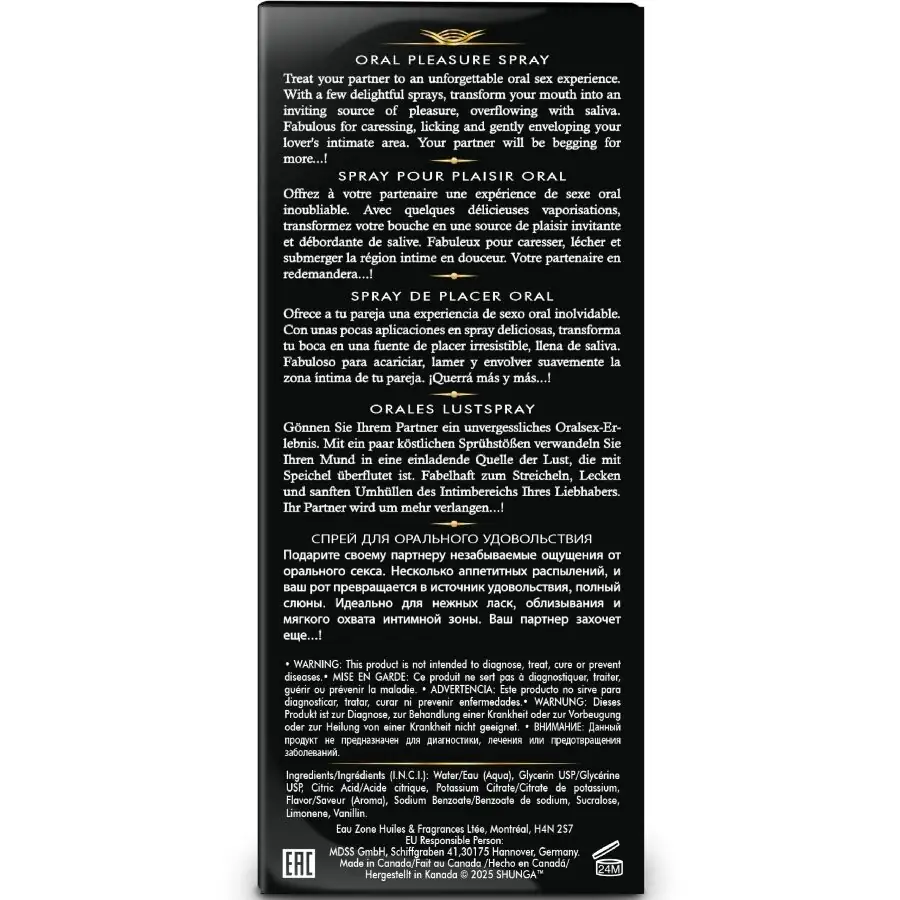 SHUNGA - Spray Oral Seductor Sandía Premium 20 ML - Imagen 4