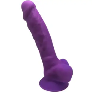 SILEXD - Modelo 1 Pene Realístico Silicona Premium SILEXPAN Violeta