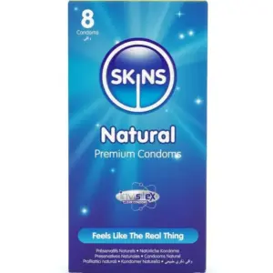 SKINS - Preservativos Premium Natural Pack 8