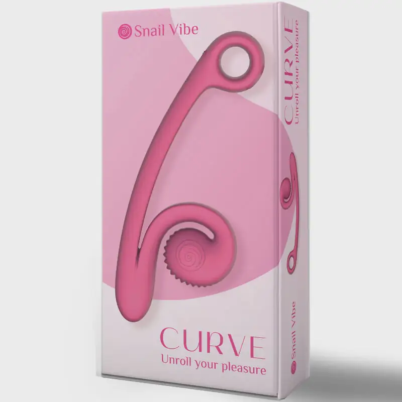 SNAIL VIBE - CURVE VIBRADOR ROSA - Imagen 4