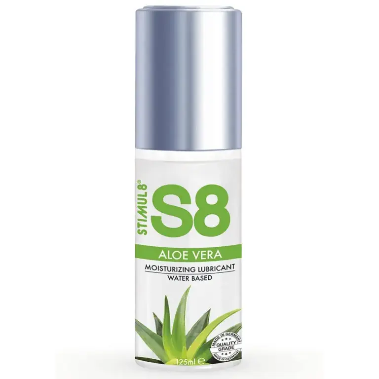STIMUL8 - Lubricante Aloe Vera 125 ml para una Intimidad Natural