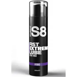 STIMUL8 - S8 Extreme Lubricante para Puños Híbrido Extra Grueso 200 ML