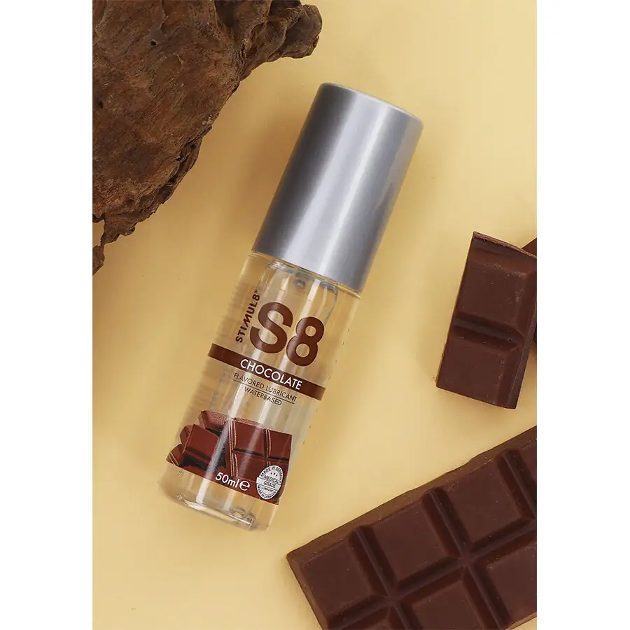 STIMUL8 - S8 Lubricante de Chocolate 50 ml: Placer y Sabor Irresistible - Imagen 2