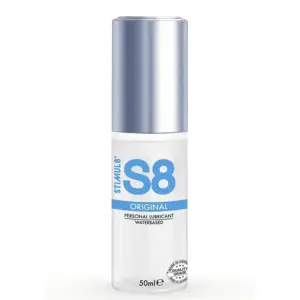 STIMUL8 - S8 Lubricante en Base Agua 50 ml para Intimidad Segura y Placentera