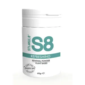 STIMUL8 - S8 Polvo Renovador Natural 60g para Juguetes Eróticos
