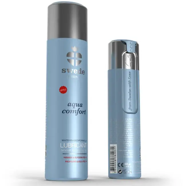 SWED - Lubricante Aqua Comfort 120 ML para una experiencia suave y duradera