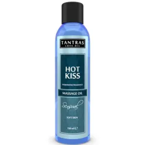Tantras Love Oil Hot Kiss - Aceite de Masaje 150 ML para Sensaciones Únicas