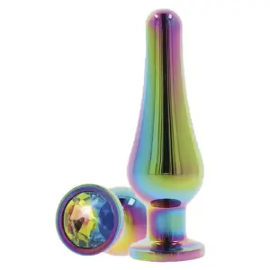 TOYJOY - Plug anal median Twilight Bum Bijou con joya arcoíris