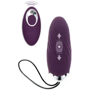 TOYJOY - Vibrador Knock Knock Eggstavagant con control remoto morado