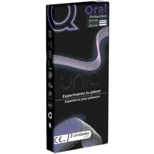 UNIQ - Oral Mask preservativos sin látex 3 unidades