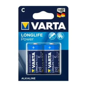 Varta - Pilas Alcalinas C Longlife Power para Juguetes y Más