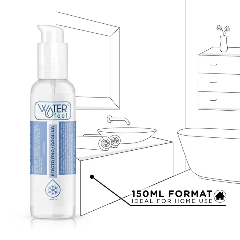 Waterfeel - Lubricante Efecto Frío 150 ML - Imagen 5
