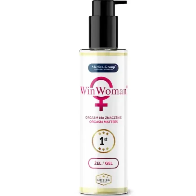Win Woman Gel Íntimo Femenino - Potencia Tu Placer con 150 ml de Sensaciones
