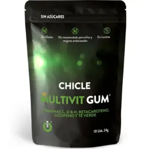 WUG Multivit Gum - Chicle funcional para reforzar tus defensas diarias