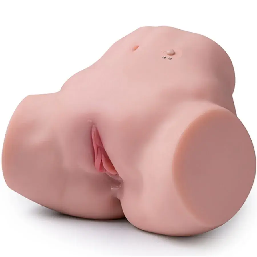 XISE - Masturbador Vibrante Realista Vagina y Ano Multiposición