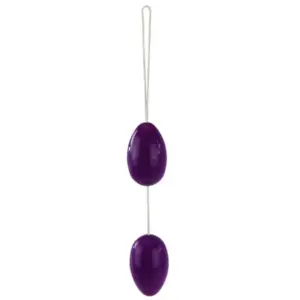 BAILE - Twins Balls Bolas Anales Lila Premium con Efecto Vibrador