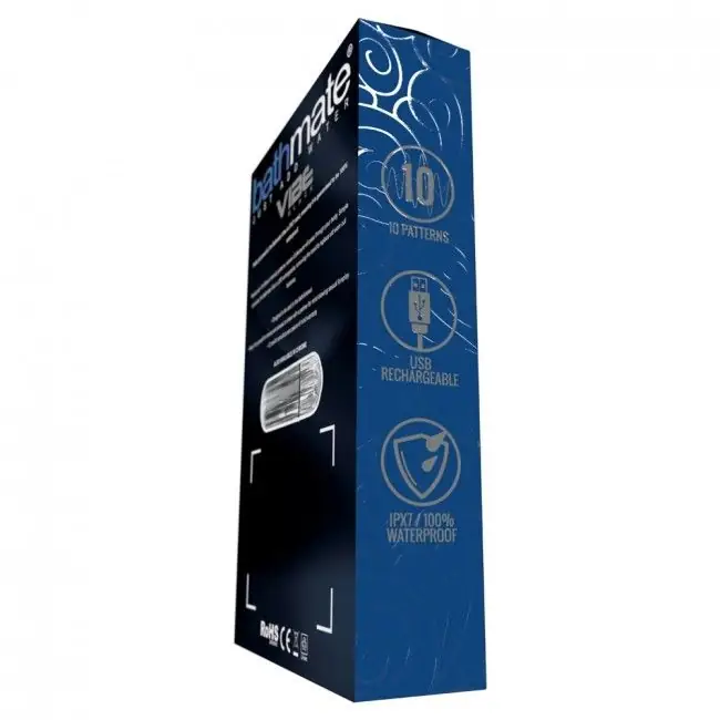 BATHMATE - VIBE BALA VIBRADORA SILVER Recargable Premium