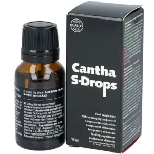 Cantha - S-Drops Complemento Premium para Bienestar Sexual