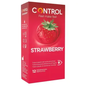 Control - Preservativos Fresa 12 Unidades Originales