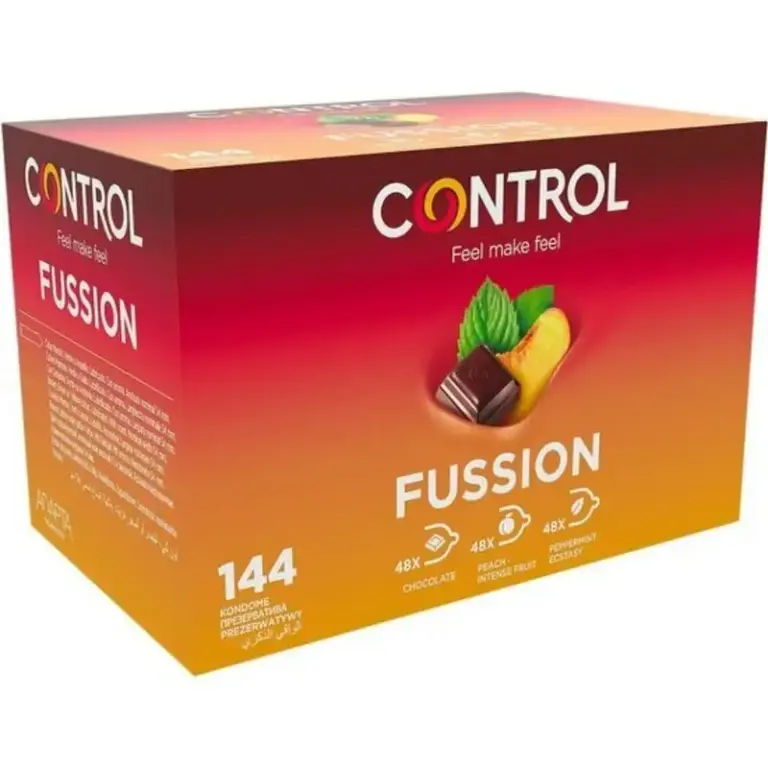 CONTROL - Preservativos Adapta Fussion 144 Unidades Premium