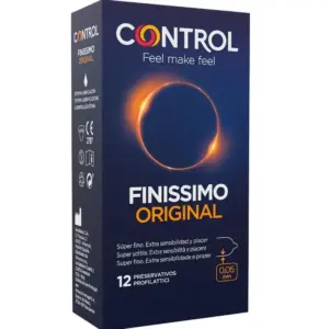 Control - Preservativos Finissimo 12 Unidades Originales