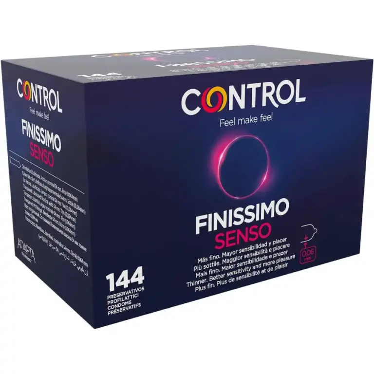 Control - Preservativos Finissimo Senso 144 Unidades Premium