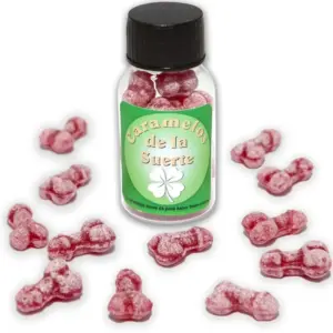 Diablo Picante - Caramelos de la Suerte Originales de Fresa/Cereza