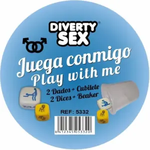 DIVERTY SEX - Diablo Picante Dados Eróticos Divertidos y Originales