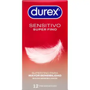 DUREX - Preservativos Sensitivo Súper Fino para Mayor Placer