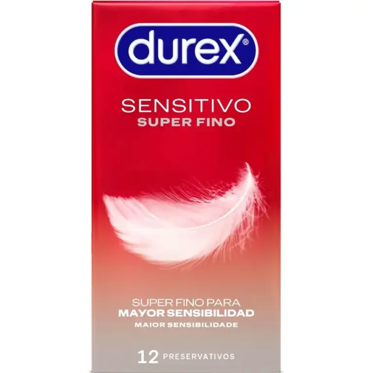 DUREX - Preservativos Sensitivo Súper Fino para Mayor Placer