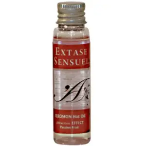 EXTASE SENSUAL - Aceite Masaje Efecto Calor Premium con Feromonas