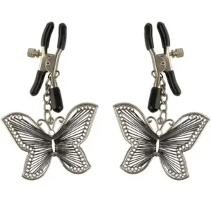 Fetish Fantasy Series - Pinzas para Pezones Mariposa Premium para Principiantes