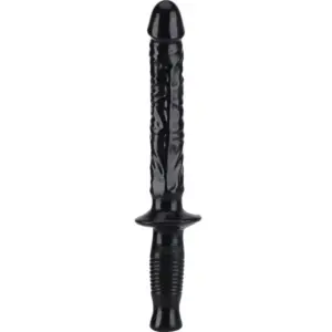 GET REAL - Manhandler Dildo Clásico Negro 37 cm Premium