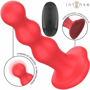 INTENSE - Vibrador CODY Control Remoto Rojo Premium
