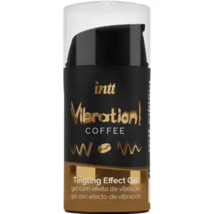 INTT - Gel Vibrador Potente Café 15ml | Sensaciones Únicas
