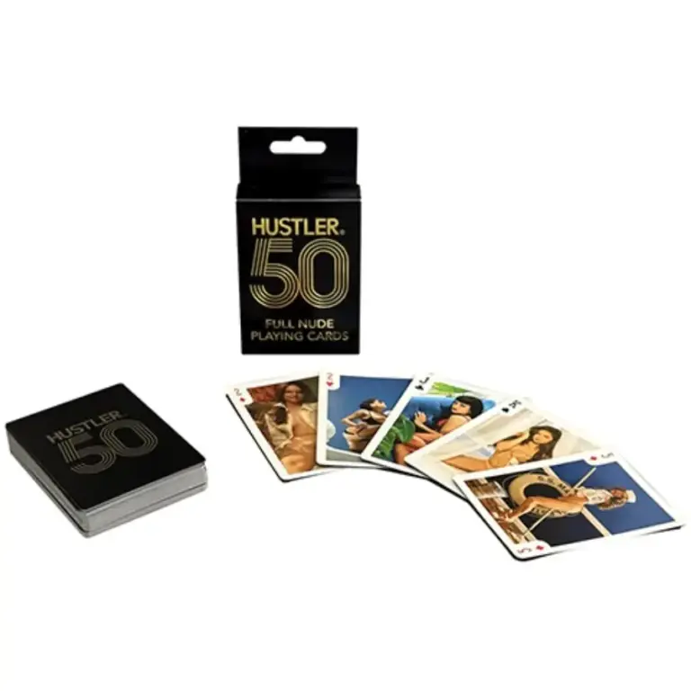KHEPER GAMES - HUSTLER 50 Juego de Cartas Premium Eróticas