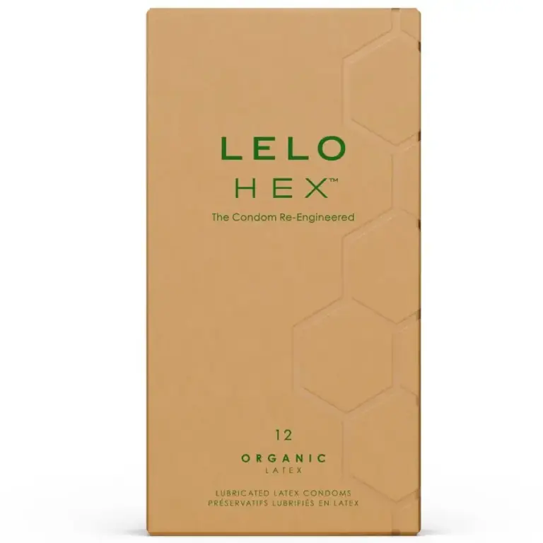 LELO - HEX Organic Condón Premium Ecológico 12 Uds