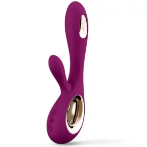 LELO - Vibrador Rabbit Premium Morado con Tecnología WaveMotion