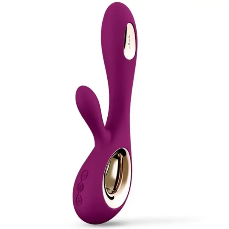 LELO - Vibrador Rabbit Premium Morado con Tecnología WaveMotion