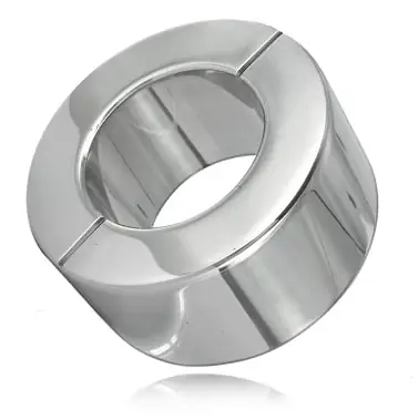 METAL HARD - Anillo Testículos Acero Inoxidable Premium 30 mm