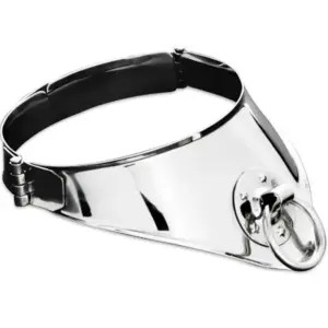 METAL HARD - Collar Restricción con Candado Premium 12.5 cm