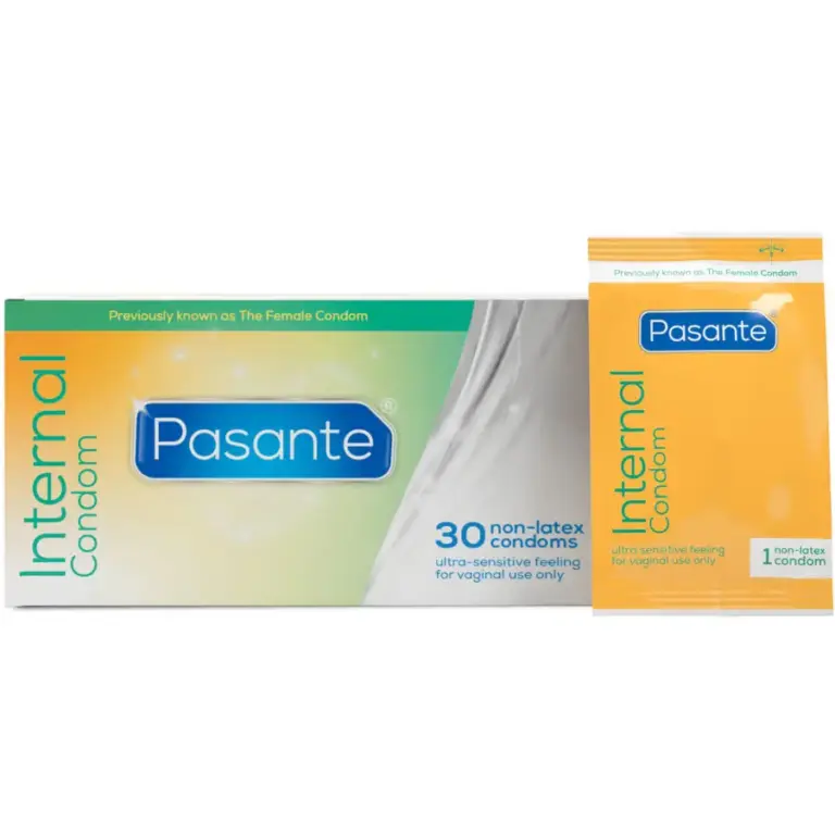 PASANTE - Preservativos Internos Femeninos Premium 30 Unidades